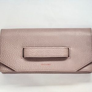 NWT: MATT & NAT Vegan ABIKO Clutch | Color: Champagne